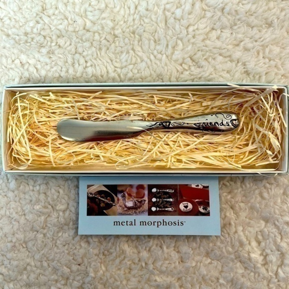 Metal Morphosis "Friends" Appetizer Spreader Knife🔪